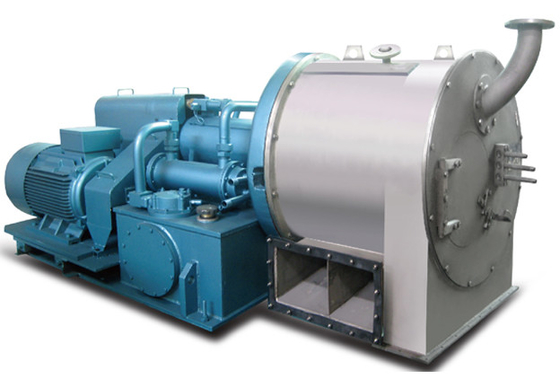 품질  Two Stage Piston Pusher Centrifuge Machine Sea Salt Dewatering Separation Processing 공장