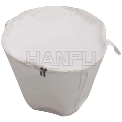 각종 산업을 위한 섬유에 의하여 길쌈되는 직물 분리기 여과 백 PE PP PTFE
