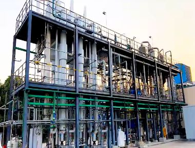 한푸의 MVR 증발기 ZLD 시스템 에 설계 되어 높은 소금성 하수 를 뛰어난 에너지 효율성 으로 처리 한다