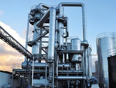 필름 증발기를 넘어뜨리는 에탄올 결정화기 MVR SS316L 단일 효용