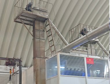 소금 포장 기계 전략 수직 형식 충전 밀봉 소매용 파우치 중앙선