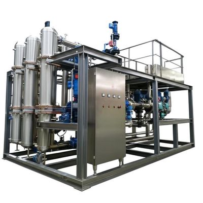 식품 화학 및 환경 응용을위한 스테인리스 스틸 MVR 증발기