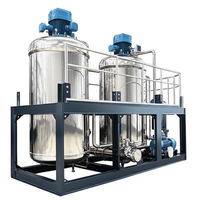 기계식 증기 재압축 MVR 증발기 플랜트