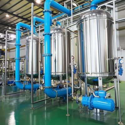 기계식 증기 재압축 MVR 증발기 플랜트