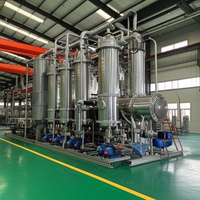 농약 폐수 트리플 효과 떨어지는 필름 증발기