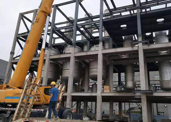 음료 강제 순환 다중 효과 증발기